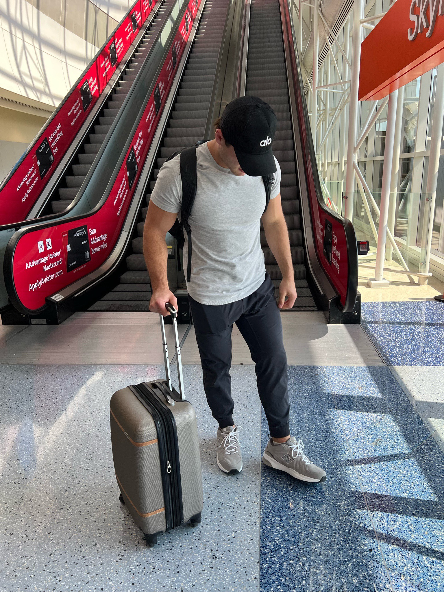 Airport look 👍🏼👌🏼✈️
Travel outfit, mens outfit, travel look, travel outfit idea, airport outfit, airport look, mens sneakers, new balance sneakers, alo yoga hat, trucker hat, carry on suitcase 



Follow my shop @ltkmens on the @shop.LTK app to shop this post and get my exclusive app-only content!

#liketkit #LTKSeasonal #LTKfit #LTKhome #LTKfamily #LTKunder50 #LTKtravel #LTKmens #LTKtravel #LTKstyletip #LTKstyletip #LTKtravel #LTKSeasonal

#LTKSeasonal #LTKmens #LTKtravel