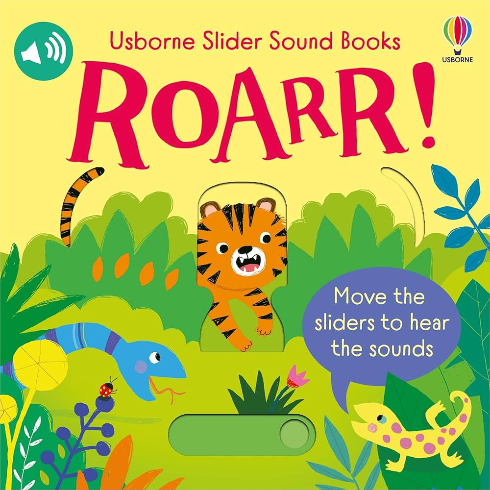 Slider Sound Books: Roarr!: A Jungle Adventure with Fun Sounds and Interactive Sliders\u2015A Del... | Amazon (US)