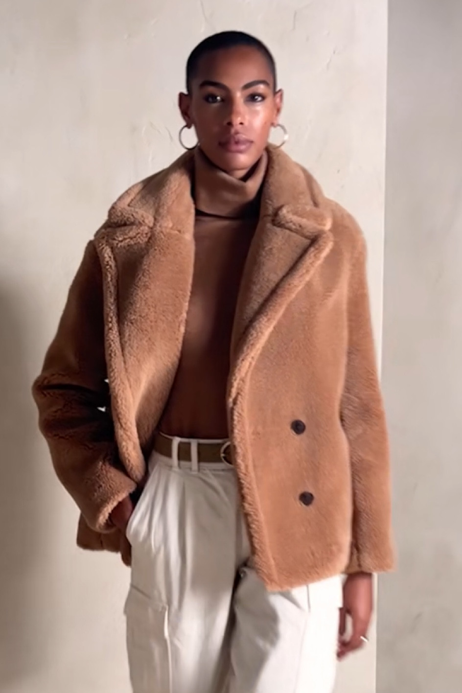 Teddy faux fur jacket on major sale! Also comes in cream. 

#LTKsalealert #LTKHoliday #LTKstyletip