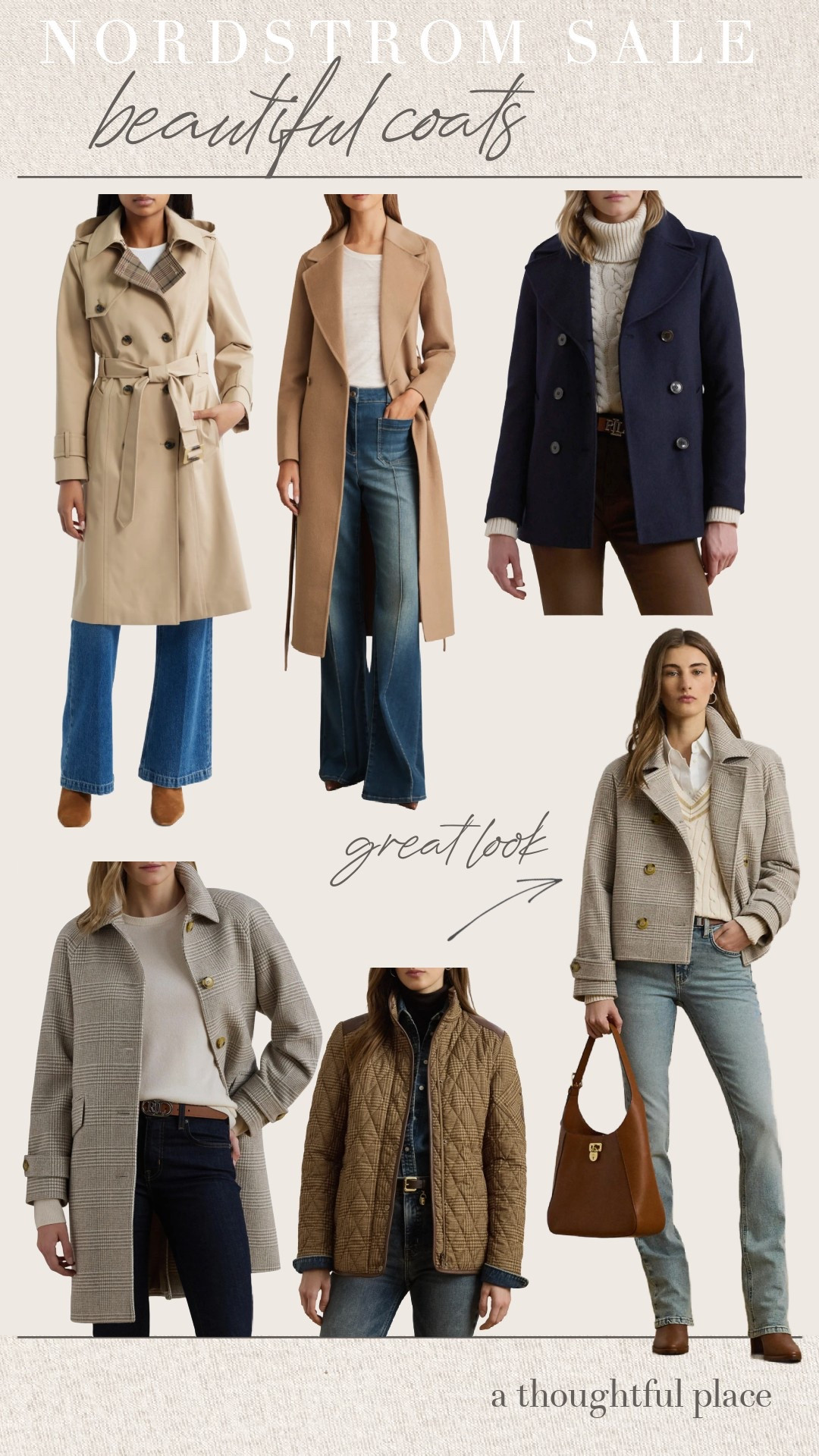 I’m a sucker for a beautiful coat. These are my picks this year. I’ve added a couple to my wishlist. #nsale

#LTKSeasonal #LTKSaleAlert