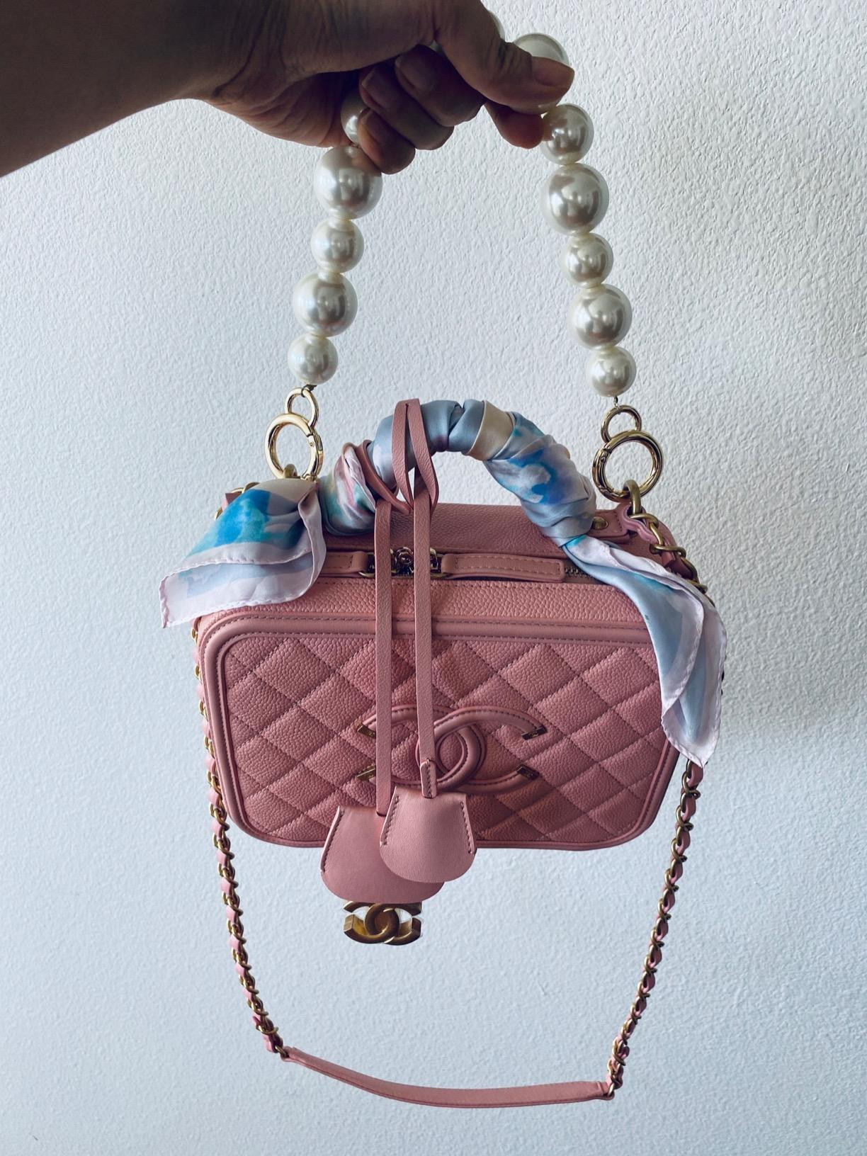 DIY Sturdy Large Imitation Pearl Bead Purse Handle Strap Bag Charms Handbag Chain Replacement Acc... | Amazon (US)