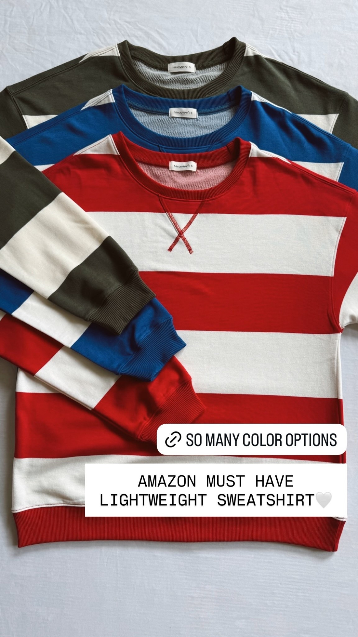 AMAZON MUST HAVE LIGHTWEIGHT SWEATSHIRT🤍