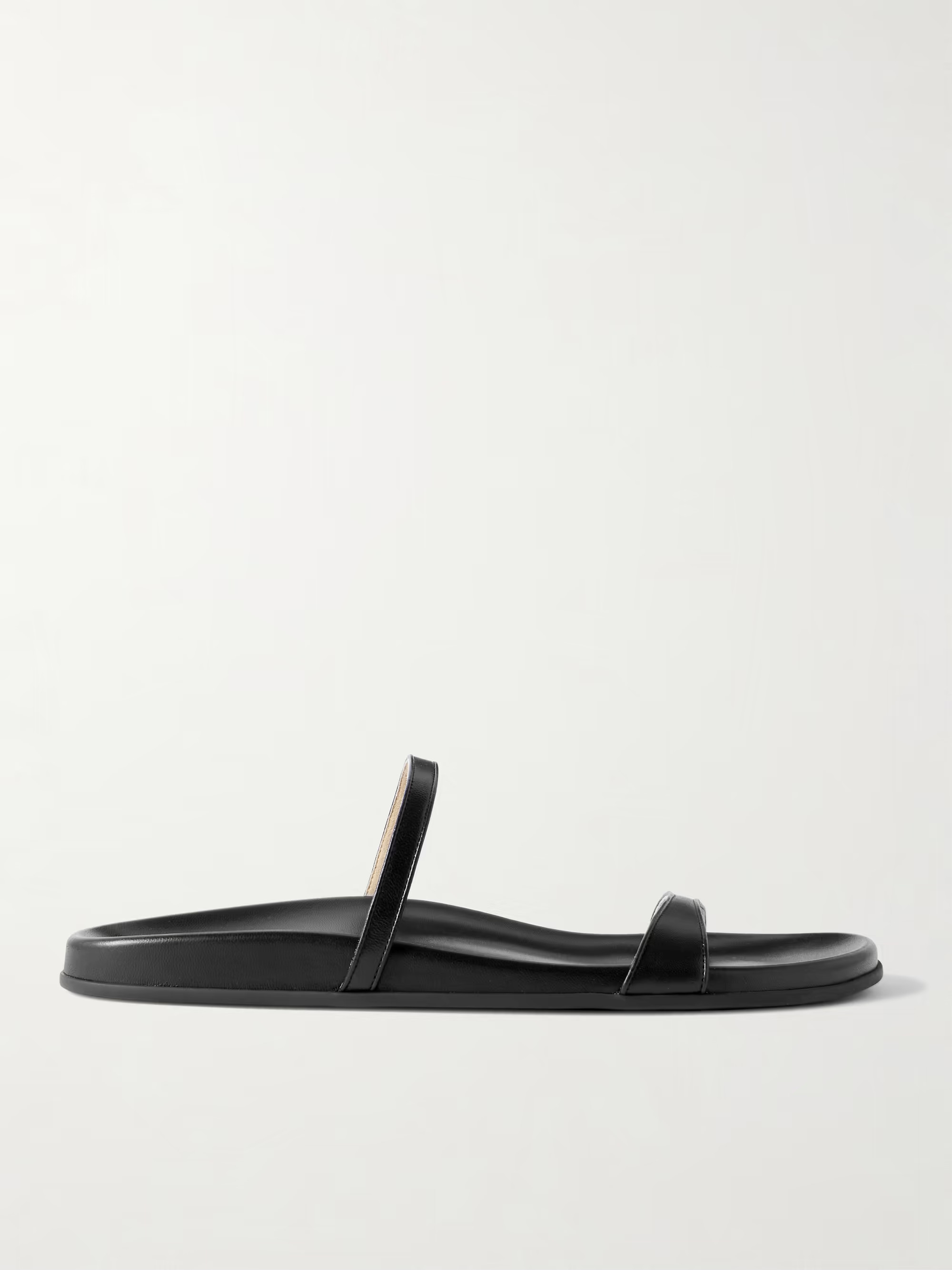 Hugh leather slides | NET-A-PORTER APAC