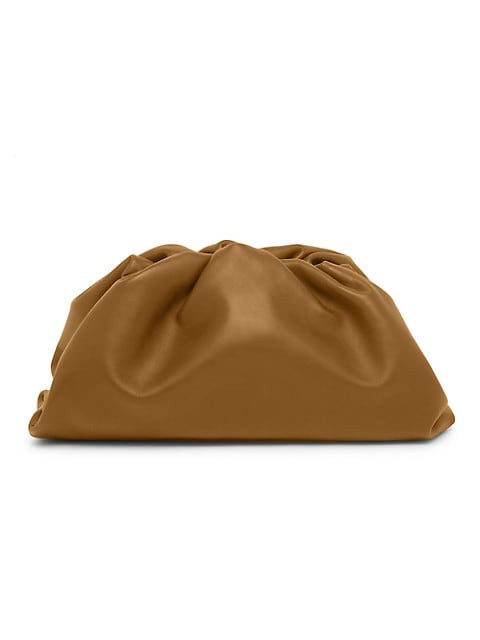 The Pouch Leather Clutch | Saks Fifth Avenue