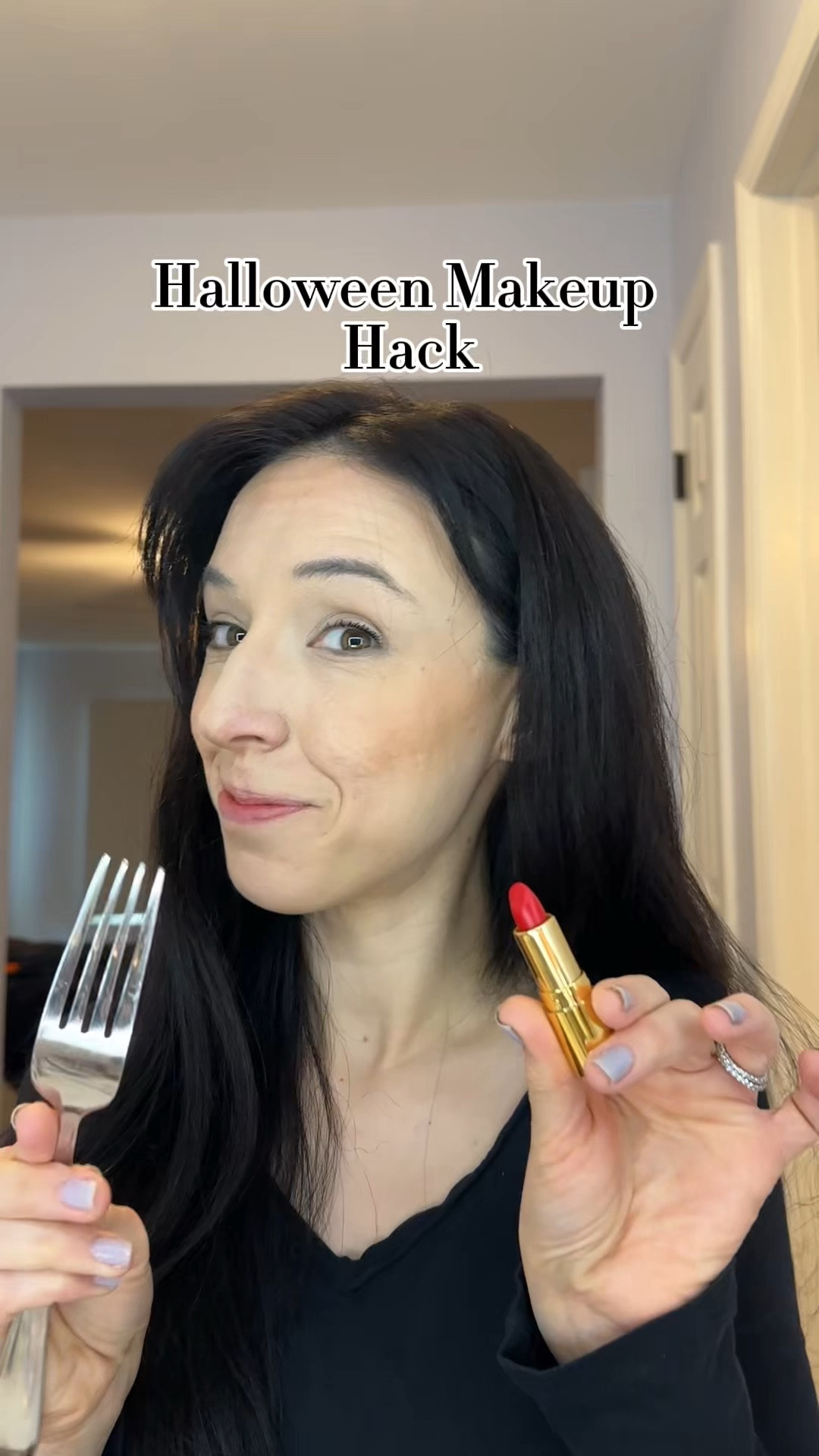 Quick & easy Halloween hack: All you need is lipstick and eyeliner for the perfect last-minute cat costume 🐱✨ No stress, just spooky glam! #HalloweenLook #LastMinuteCostume #CatMakeup #SpookySeason

#LTKHalloween #LTKStyleTip #LTKBeauty