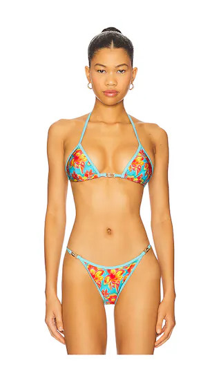 Miami Top in Diaz Aqua | Revolve Clothing (Global)