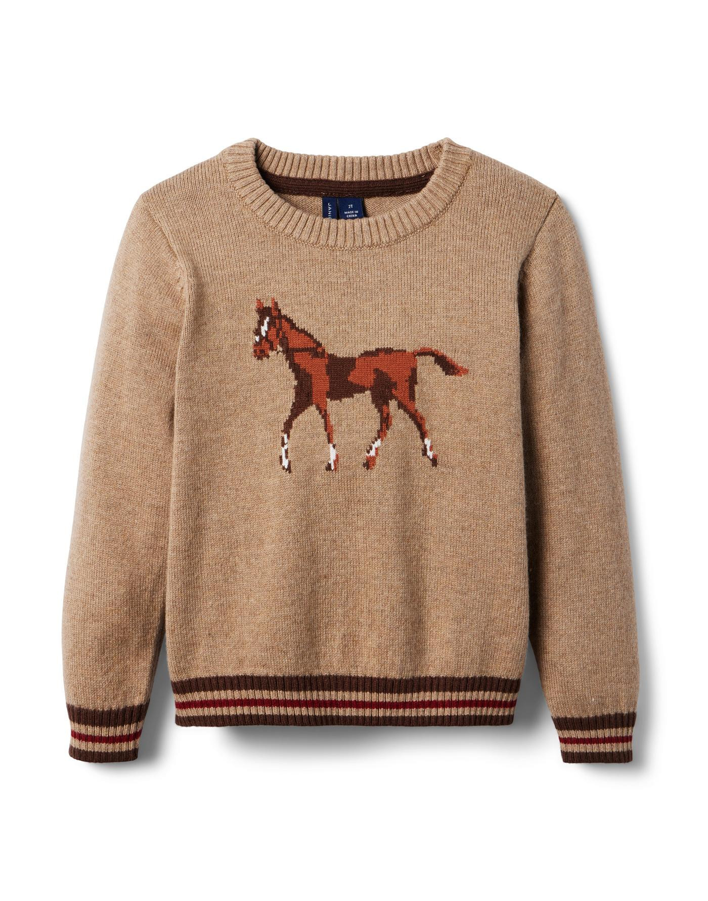 The Horse Show Sweater | Janie and Jack