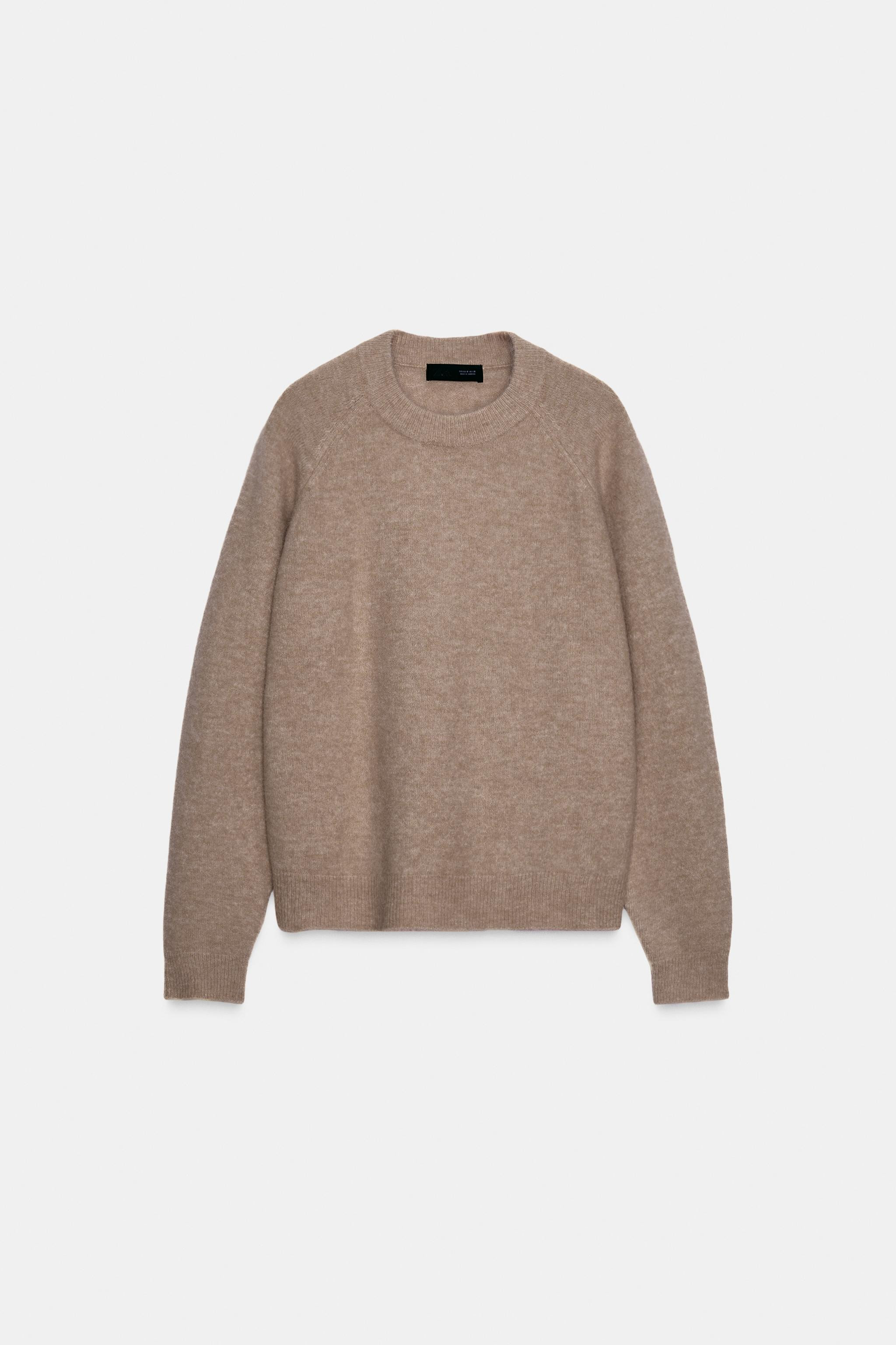 WOOL AND ALPACA JUMPER | Zara US