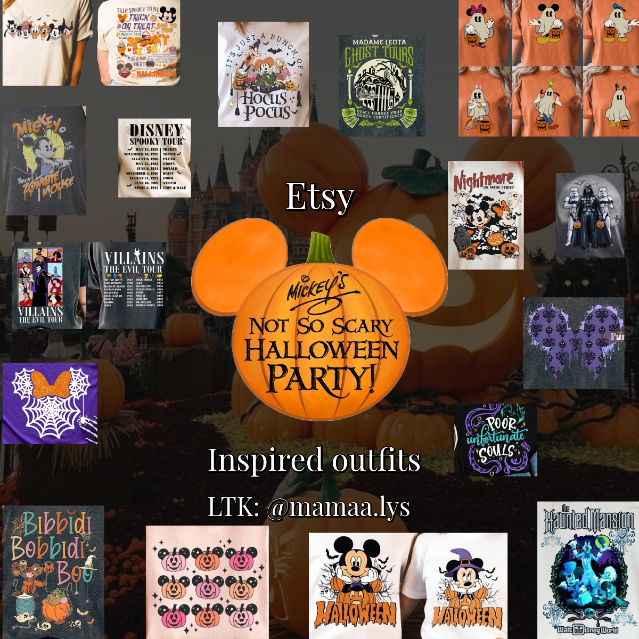 Mickey’s not so scary Halloween party outfits | Mickey’s not so scary Halloween party | Disney Halloween | spooky season | Etsy | Etsy Halloween 🎃

#LTKSeasonal #LTKFindsUnder50 #LTKParties