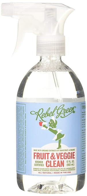 Rebel Green Cleaner Spray Fruit and Veggie, 17 Fl Oz | Amazon (US)