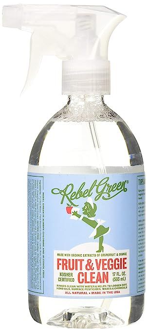 Rebel Green Cleaner Spray Fruit and Veggie, 17 Fl Oz | Amazon (US)