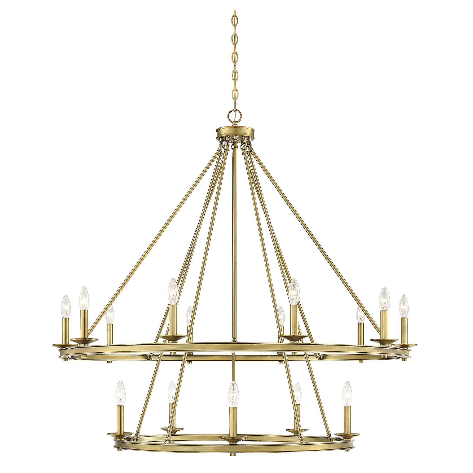 Middleton 45 Inch 15 Light Chandelier by Savoy House | 1800 Lighting