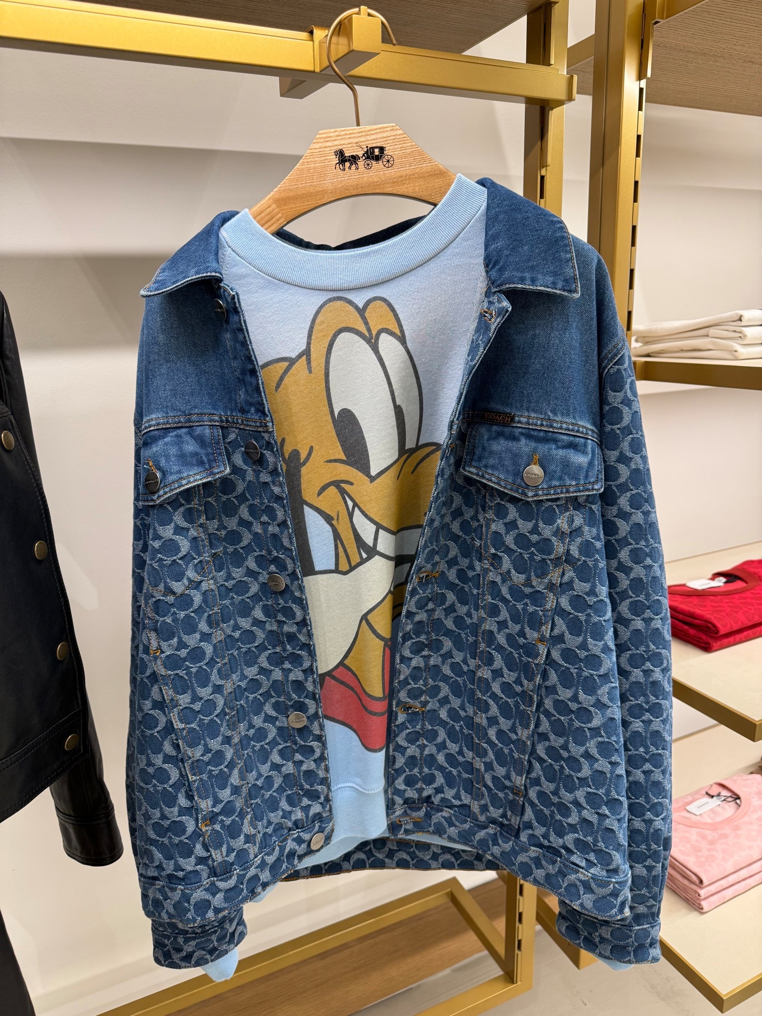 This Disney Pluto sweatshirt caught my eye while I was out shopping. In fact, I’m loving the entire Pluto collection. It’s adorable! My son was a huge Pluto fan when he was little so these items have a special place in my heart. ✨

#pluto #disney #disneyclassic #plutosweatshirt #coach #coachxdisney #jeanjacket #denimjacket #disneyoutfit

#LTKMidsize #LTKFestival #LTKActive