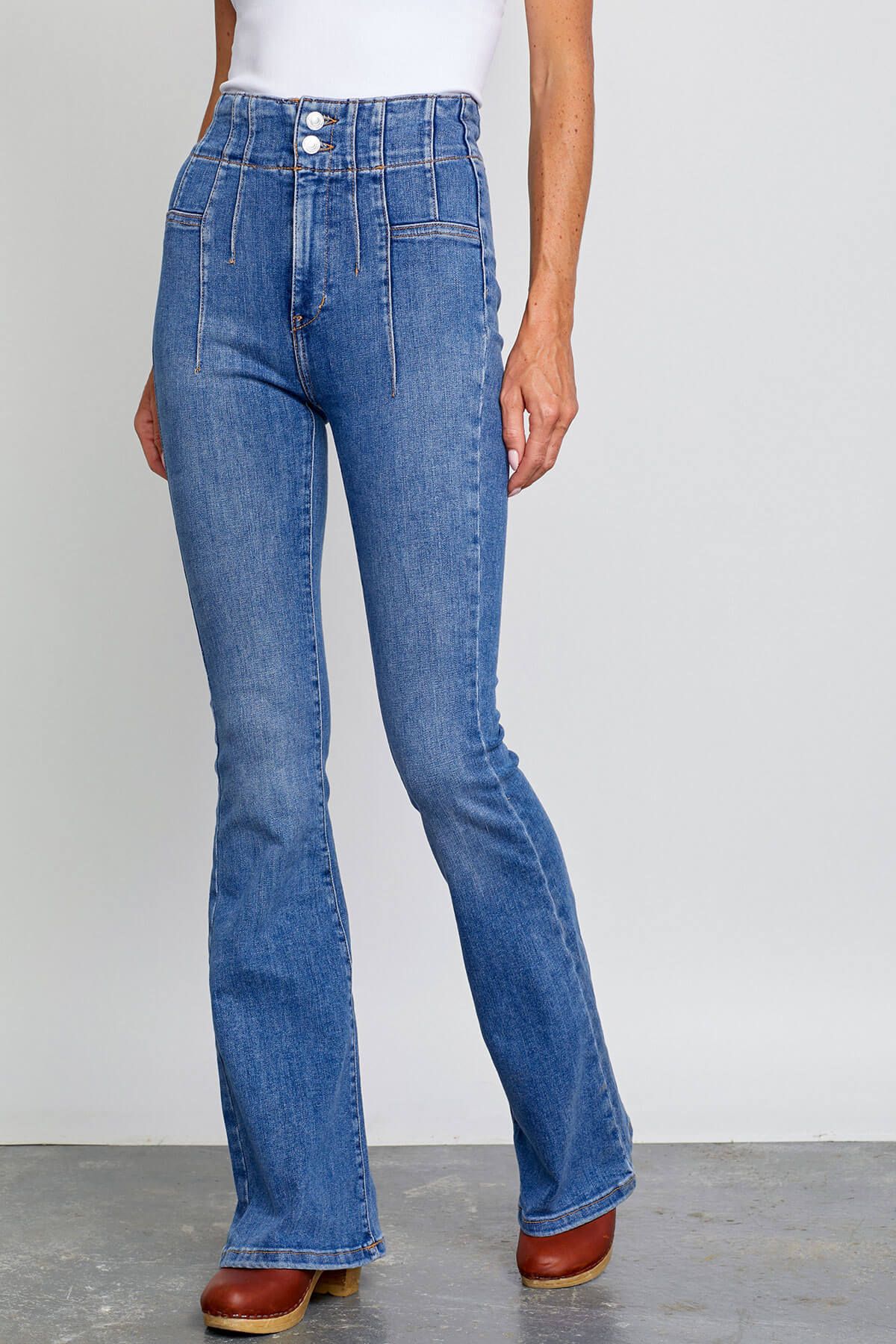 Free People Jayde Flare Jeans | Social Threads