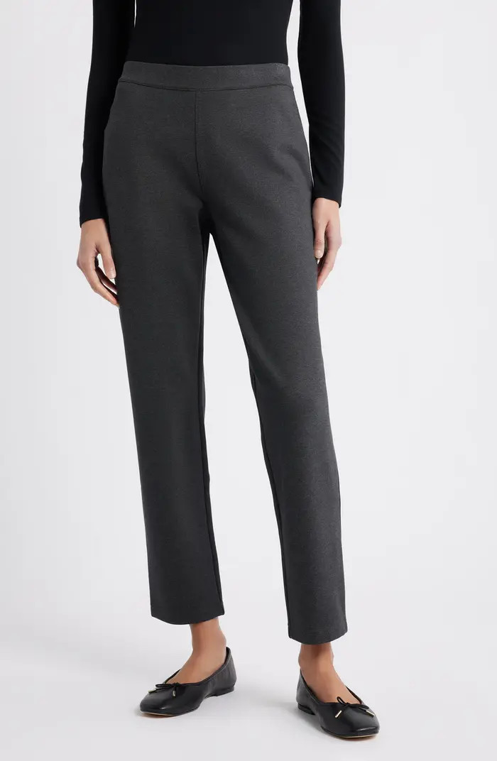 Pull-On Stretch Ponte Skinny Ankle Pants | Nordstrom
