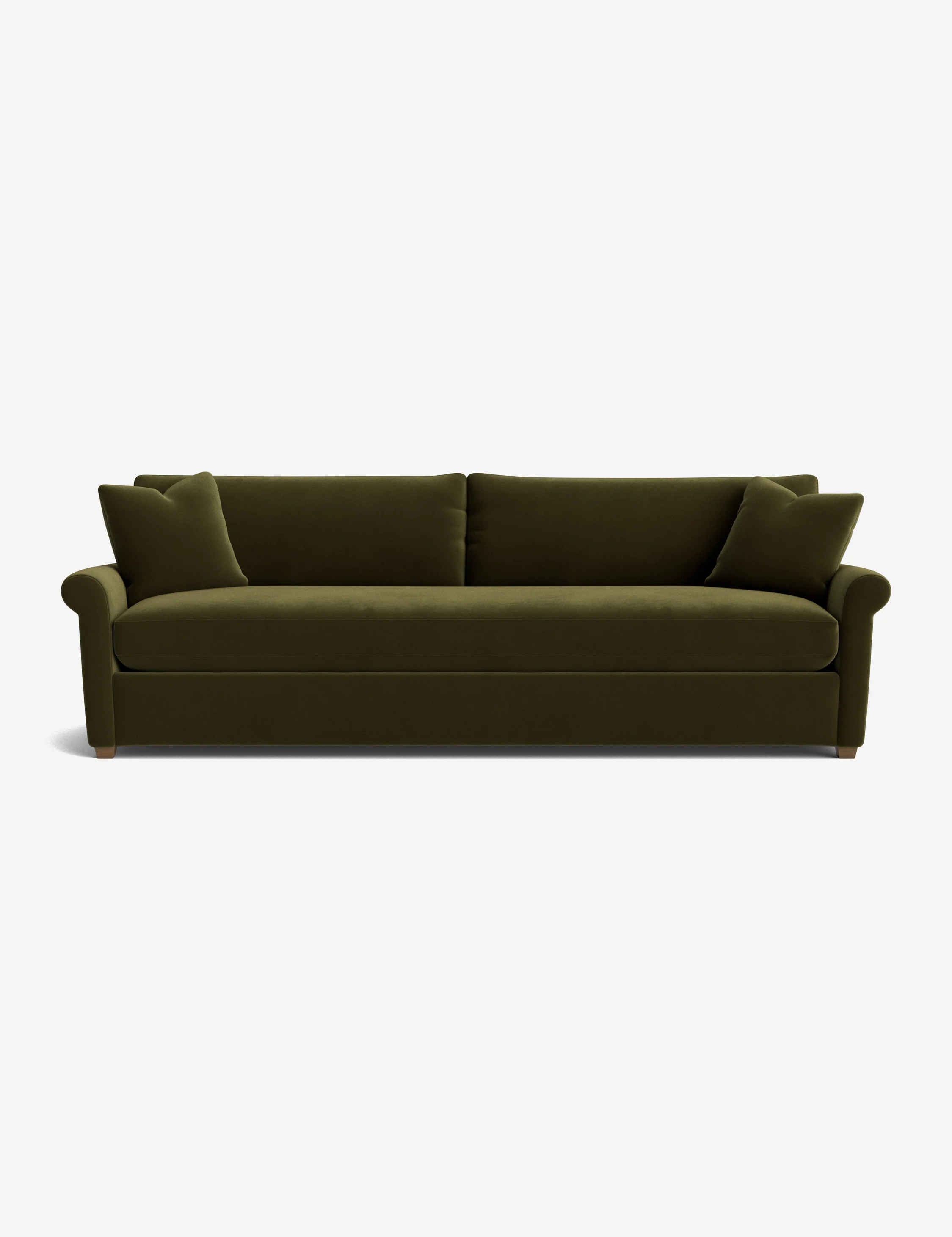 Everdeen Sofa, Balsam Classic Velvet, 110"W | Lulu and Georgia 
