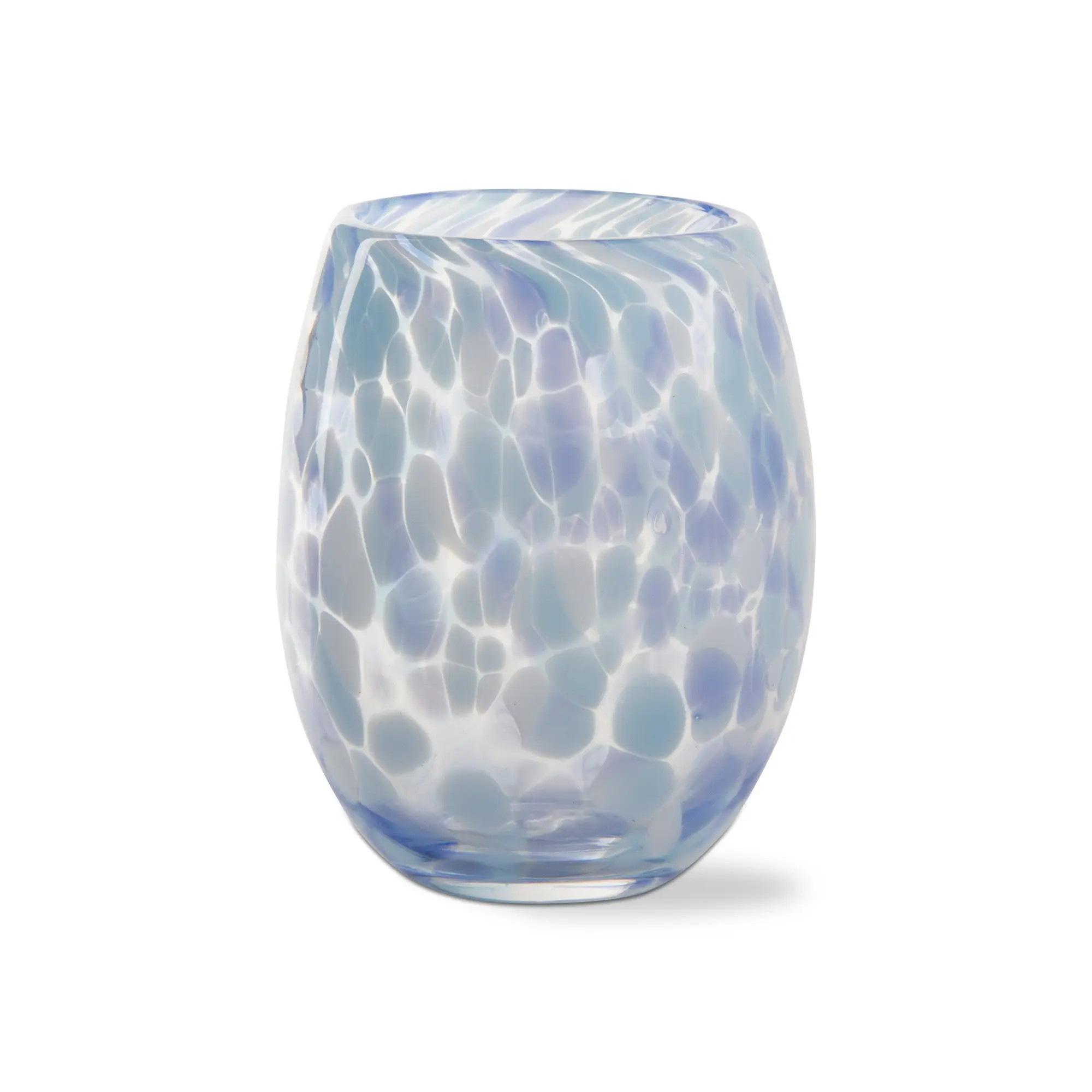 Light Blue Confetti Stemless Wine Glass Dishwasher Safe | Nordstrom | Nordstrom