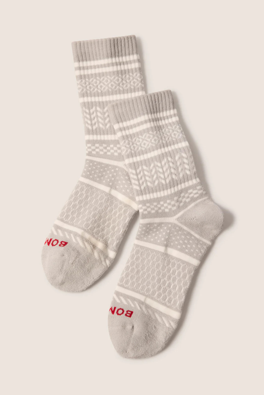 Checkered Fairisle Half Calf | Evereve