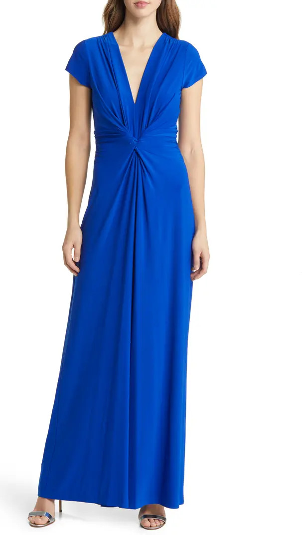 Twist Front Jersey Jumpsuit | Nordstrom