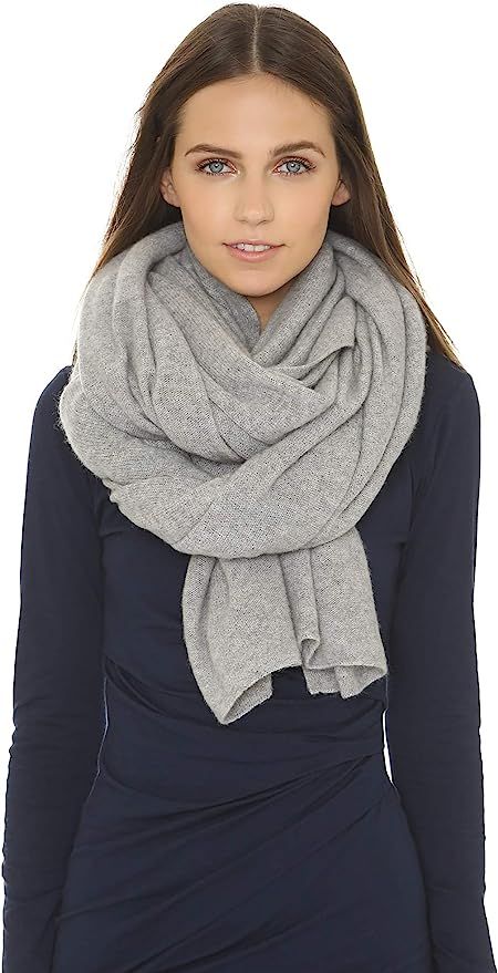 White + Warren Women's Cashmere Travel Wrap Scarf | Amazon (US)