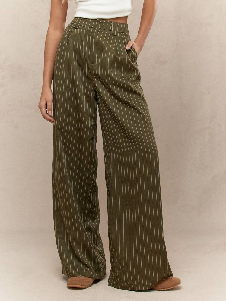 $13.50
-56%
$30.69
Pay now, in 4 payments of $3.37, or pay over time with monthly financing.

MISSGUIDED Pinstripe High Waisted Wide Leg Pants Business Professional Office Wear Formal Palazzo Style Trousers Spring Fall Winter Collection Workwear
4.80
(65)
Size
US
2 (XS)
4 (S)
6 (M)
8/10 (L)
12 (XL)
1 Left
Size Guide
Not your size? Tell us
 | SHEIN