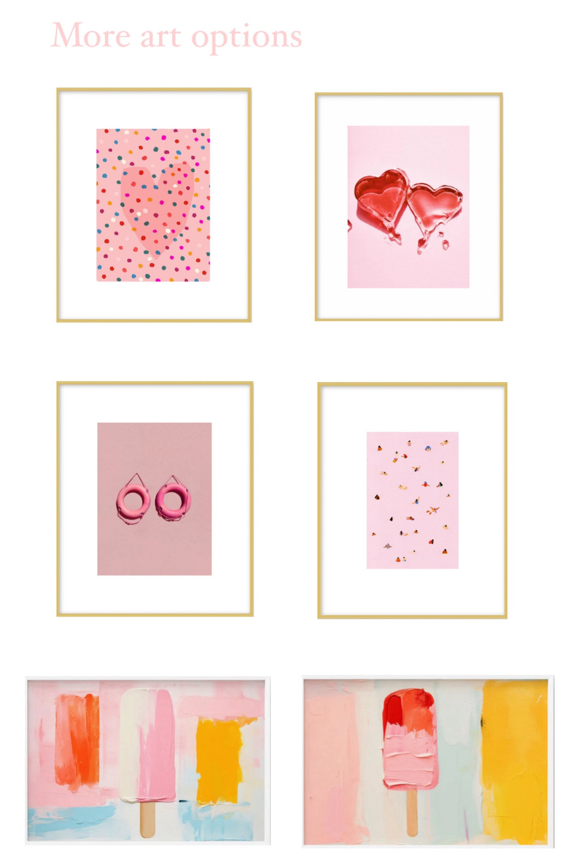 Art options for Melanie

#LTKhome