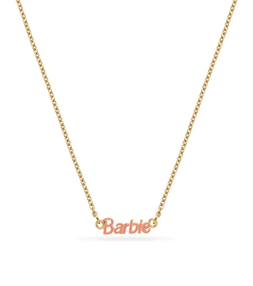 Pink Barbie Necklace (Gold) | Abbott Lyon