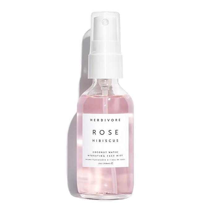 Herbivore, Natural Rose Hibiscus Hydrating Face Mist, Truly Natural (2 oz) | Amazon (US)