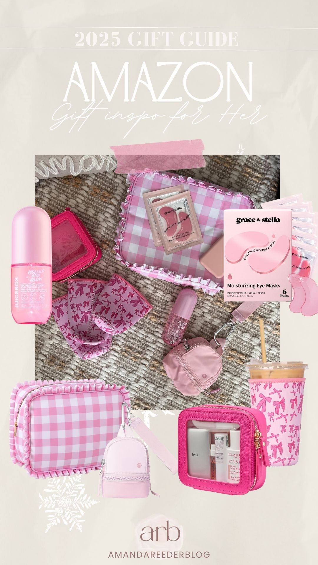 Soft pinks, cozy vibes & the cutest Amazon finds 🎀 Perfect little gifts she’ll actually use - from beauty to travel essentials 💗

Amazon gift ideas, gifts for her, pink aesthetic, girly gift ideas, beauty gifts, self care essentials, travel accessories, stocking stuffer ideas, cozy girl finds, skincare gifts, Amazon beauty, gift guide for her, cute Amazon finds

#LTKHoliday #LTKGiftGuide #LTKBeauty