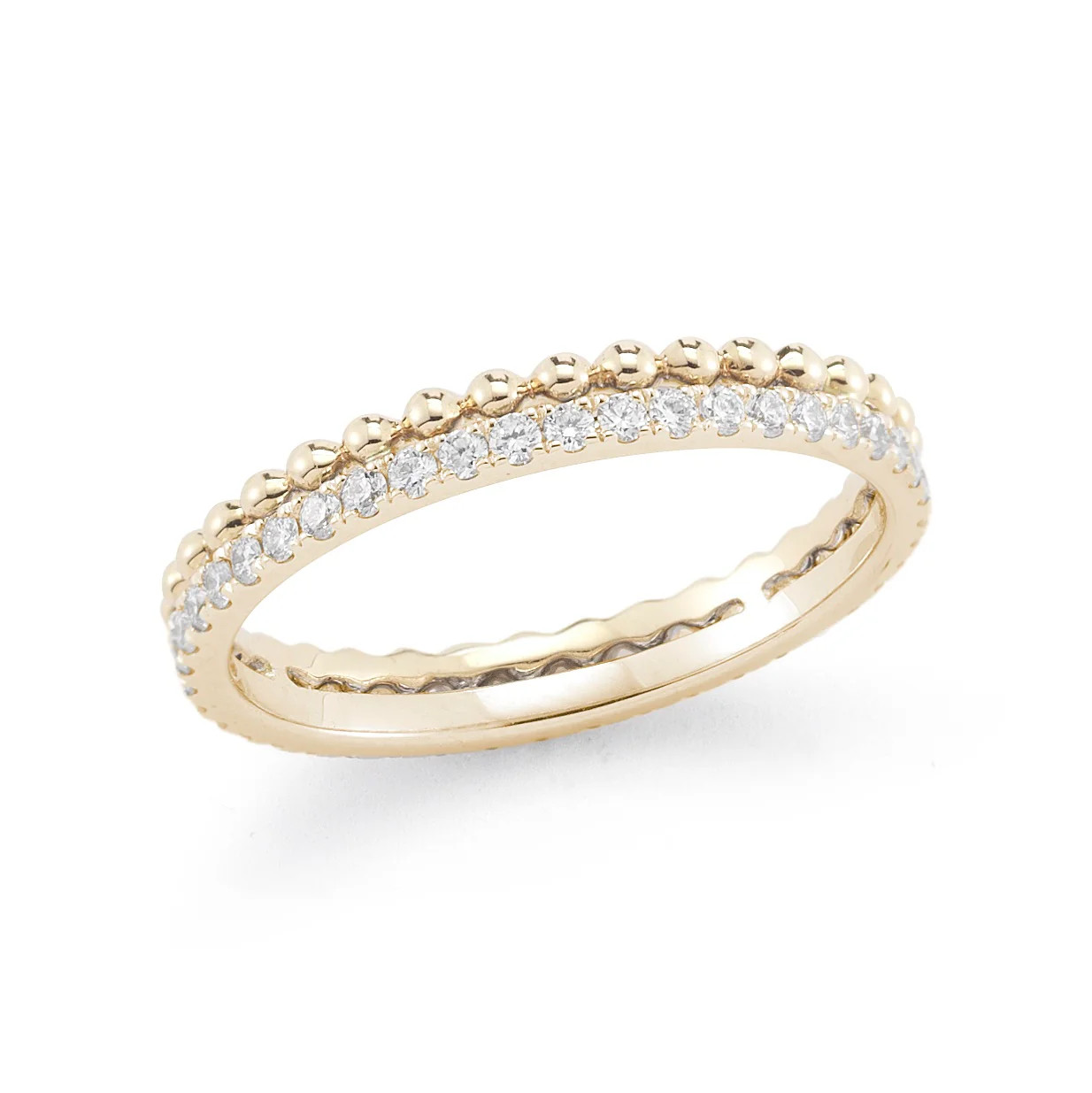 Eternity Rings: Poppy Rae Diamond Pebble Ring | Dana Rebecca Designs