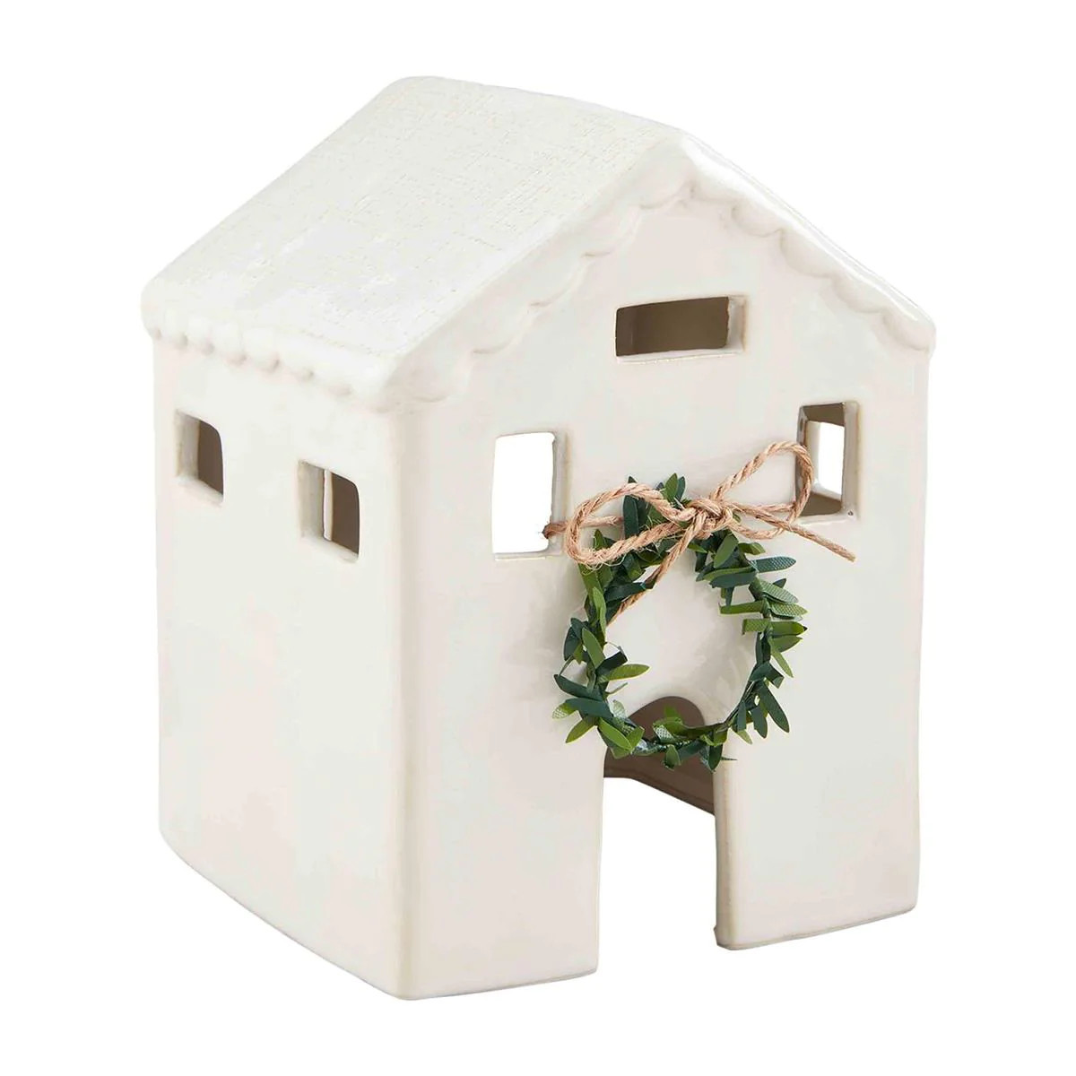 White Christmas House Sitters- Set of Two - 50% OFF SALE | Interior Delights