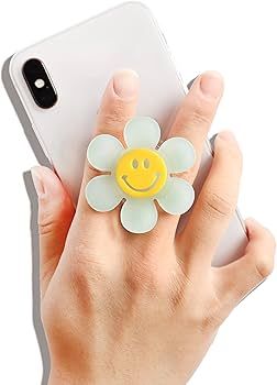 GRIPONG Smile Flower Expandable Collapsible Mobile Phone Grip Stand Holder for Smartphone Tablet ... | Amazon (US)