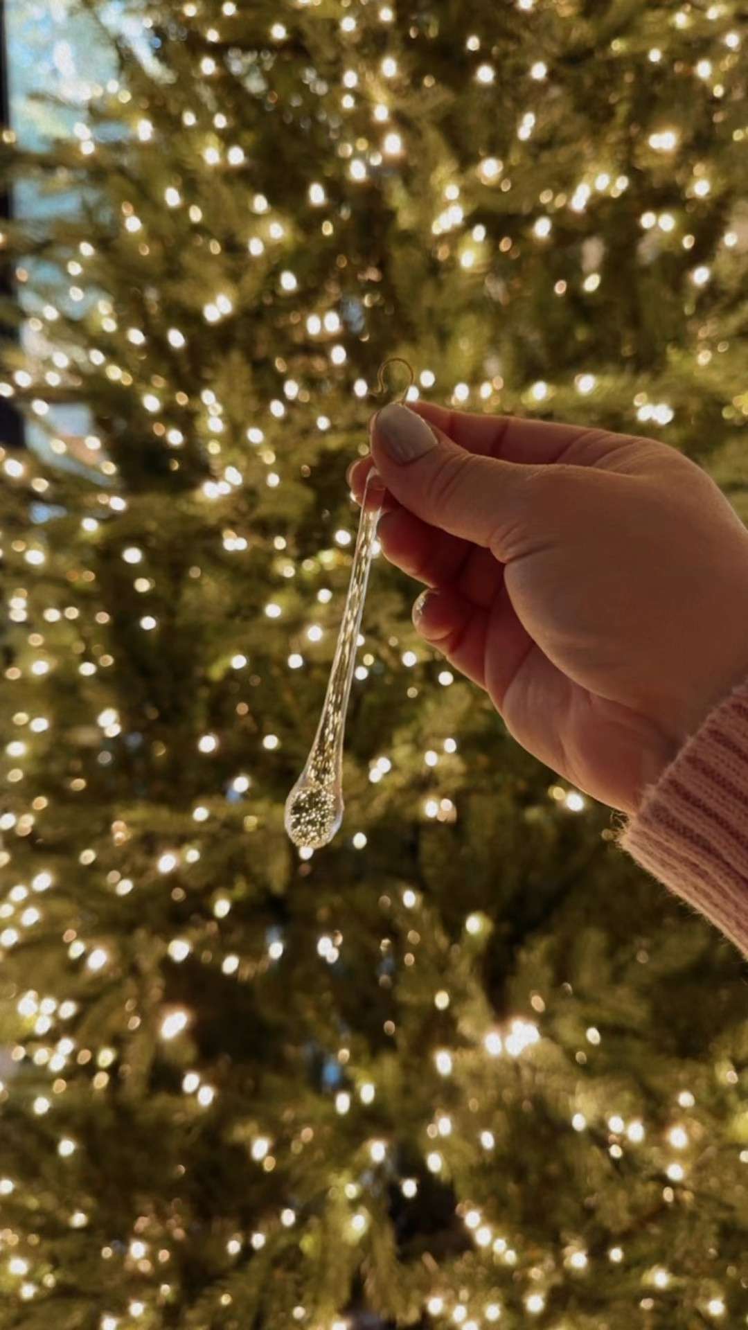 Crystal raindrops are going all over my Grand Duchess Christmas Tree.  Stay tuned for the reveal! 

#LTKWatchNow #LTKHome #LTKHoliday