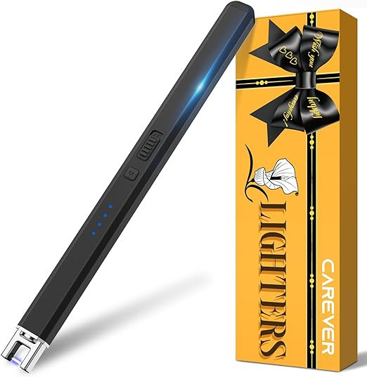 Candle Lighter Stocking Stuffers for Women Men - Electric Arc Plasma Flameless Rechargeable Light... | Amazon (US)