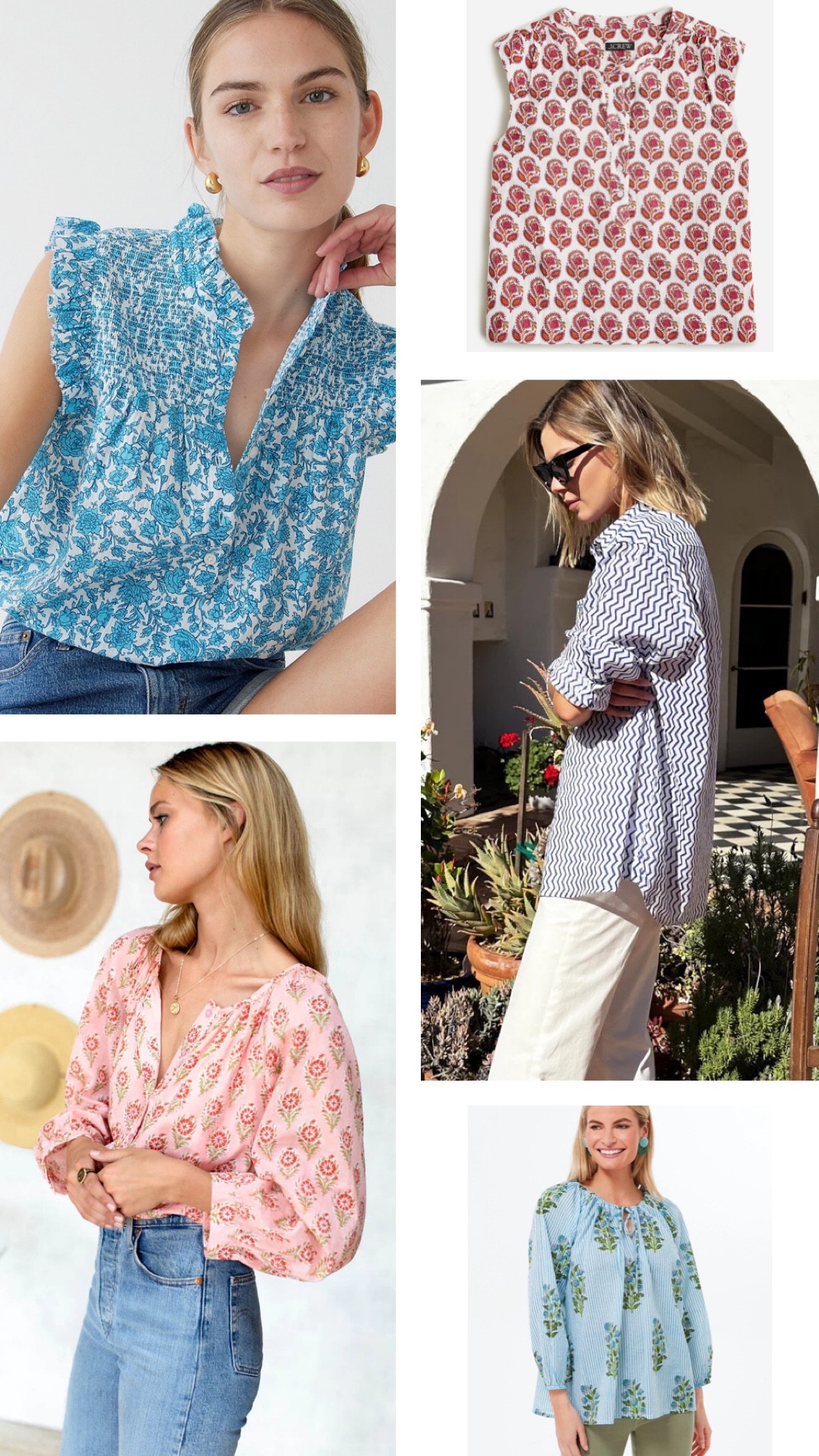 Block print tops 

#LTKstyletip #LTKsalealert