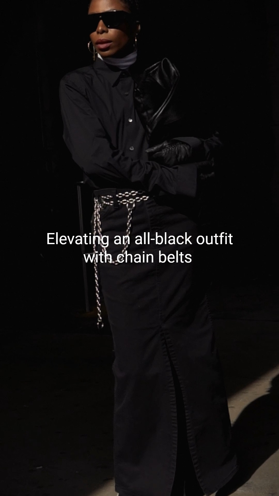 All black off-duty weekend look 🖤

Shop chain belts at lapolounge.com 

#LTKWorkwear #LTKStyleTip #LTKWatchNow