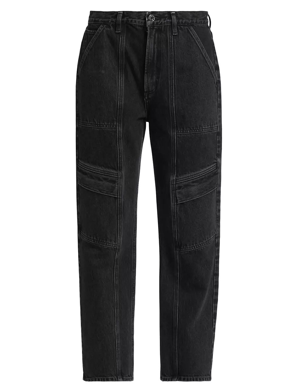 Cooper Straight-Leg Cargo Jeans | Saks Fifth Avenue