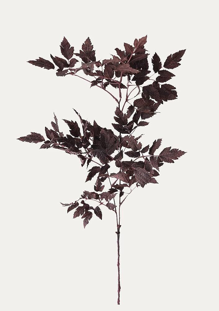 Afloral Plum Fake Cimicifuga Ramosa Leaves - 31" | Amazon (US)