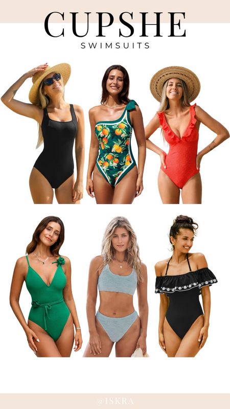 Cupshe swimsuit haul! 

Use code:  Iskra20 – 20% off $109 
Iskra15 – 15% off $69 

#cupshebrandambassador swimsuit haul. Swimsuit inspo. Vacation outfits. Pool day outfit inspo. Midsize fashion. 

#LTKSeasonal #LTKmidsize #LTKswim