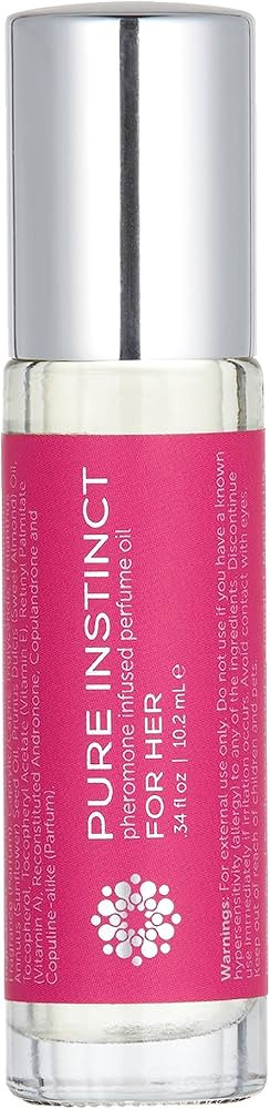 Pure Instinct Pheromone Perfume Oil for Her - Roll on 10.2 ml | 0.34 Fl. Oz | Amazon (US)