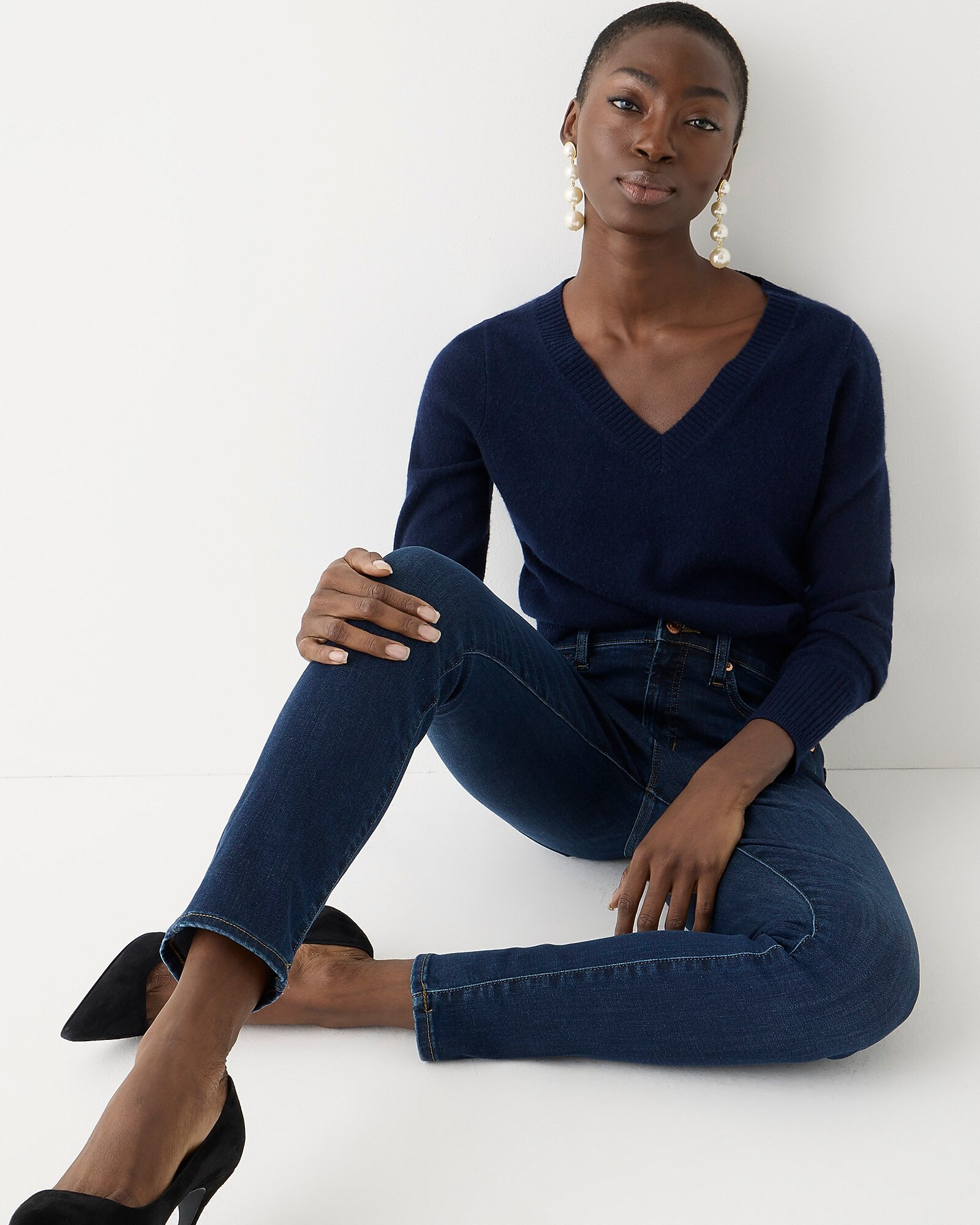 9" mid-rise toothpick jean in Point Lake wash | J. Crew US