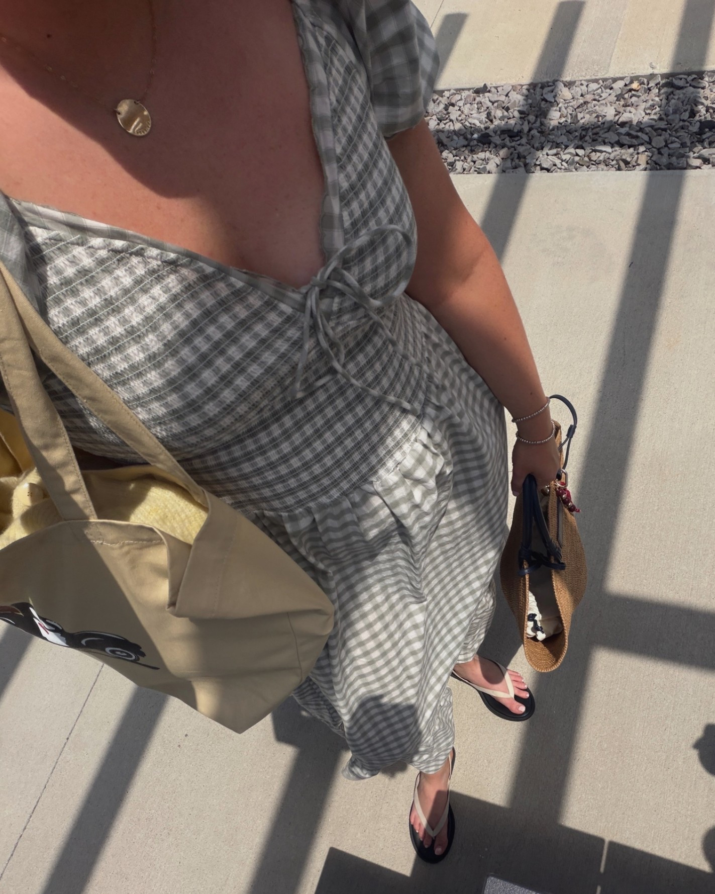 Brunch fit, dress is a M! Had been looking for a long gingham dress and this one is so comfy! Got a lot of compliments on it!

#LTKgrwm #LTKootd #LTKdayinmylife