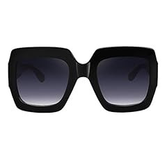 STORYCOAST Oversized Square Sunglasses Womens Retro Shades Luxury Big Sun Glasses UV400 Protectio... | Amazon (US)