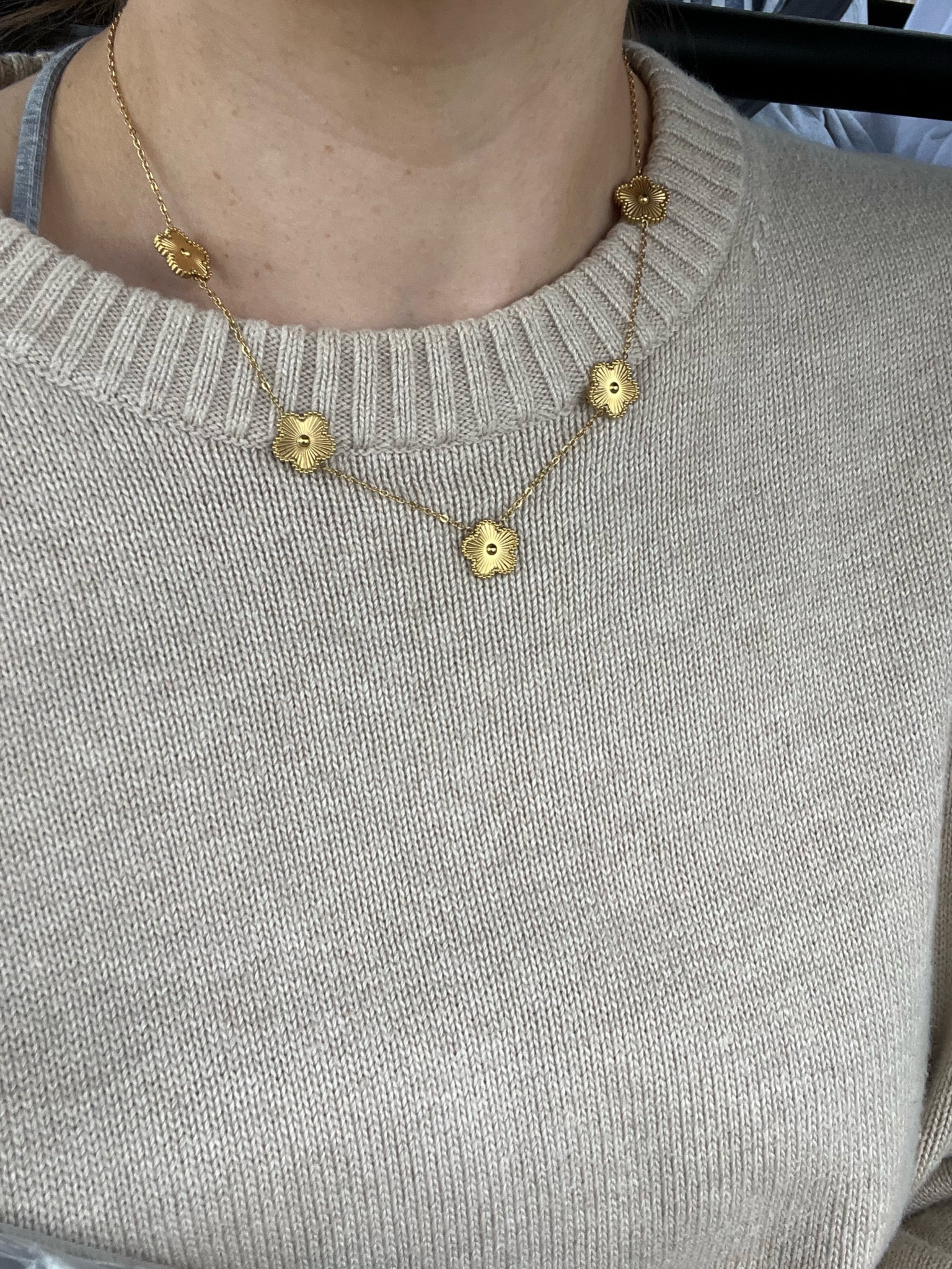 Van Cleef inspired necklace ! 

#LTKstyletip #LTKGiftGuide #LTKfindsunder50