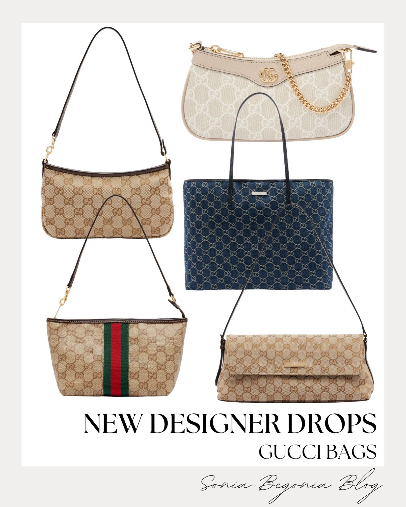 Luxury bag edit! 👜 I rounded up iconic Gucci handbag styles featuring classic GG canvas prints, chic shoulder bags, and everyday totes.
I love the blend of timeless neutral tones, signature stripe details, and versatile blue canvas pieces for elevated everyday style. ✨🤎
@Mytheresa