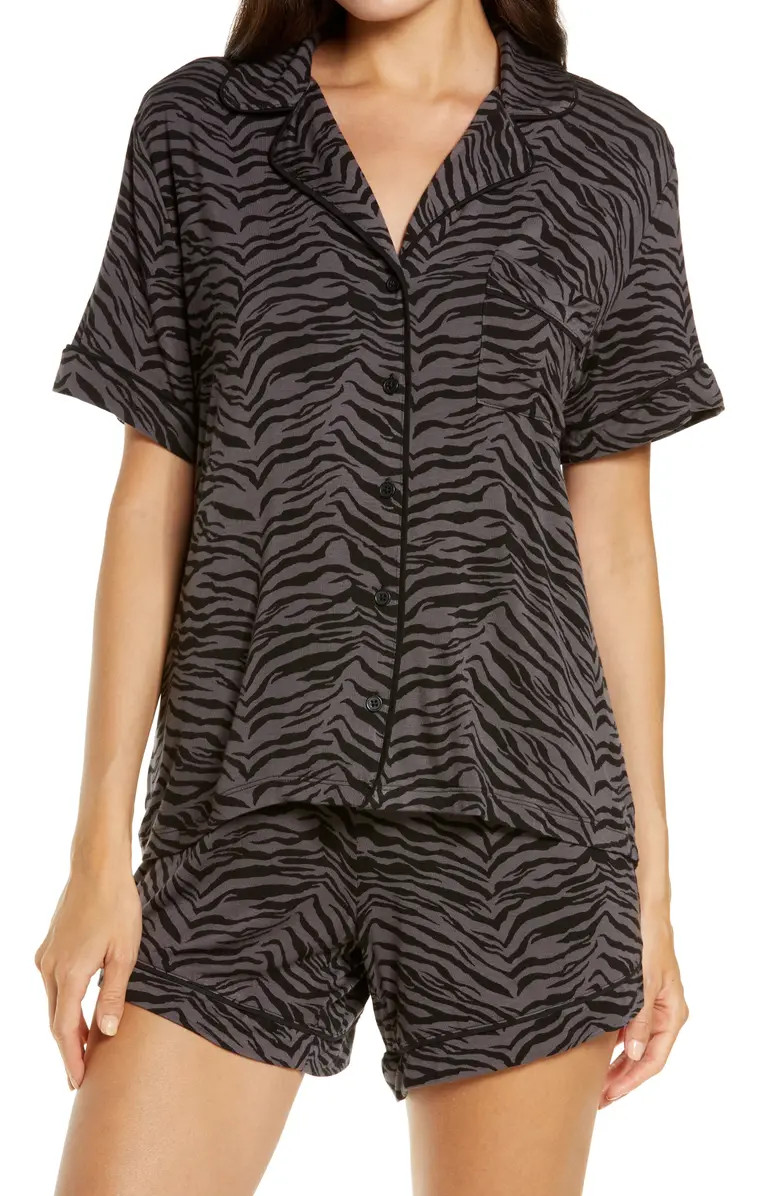Nessa Animal Print Short Pajamas | Nordstrom