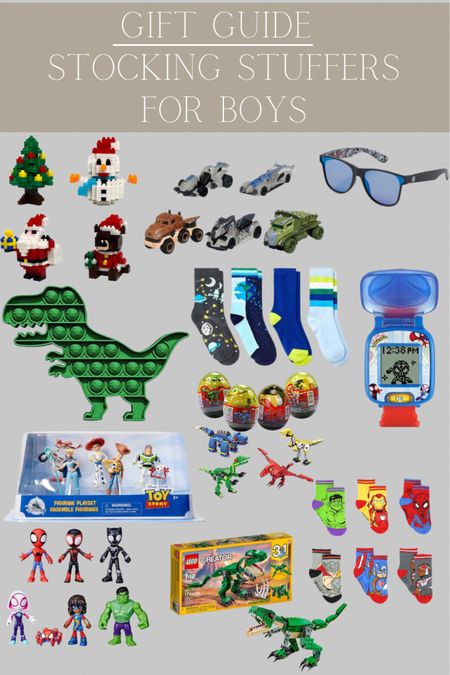 Gift guide stocking stuffers for boys. Young boy gift ideas.

Gift for boys/ stocking stuffers for young boys/ stocking stuffers for kids/ gifts for boys / Christmas gifts 

#LTKHoliday #LTKkids #LTKGiftGuide