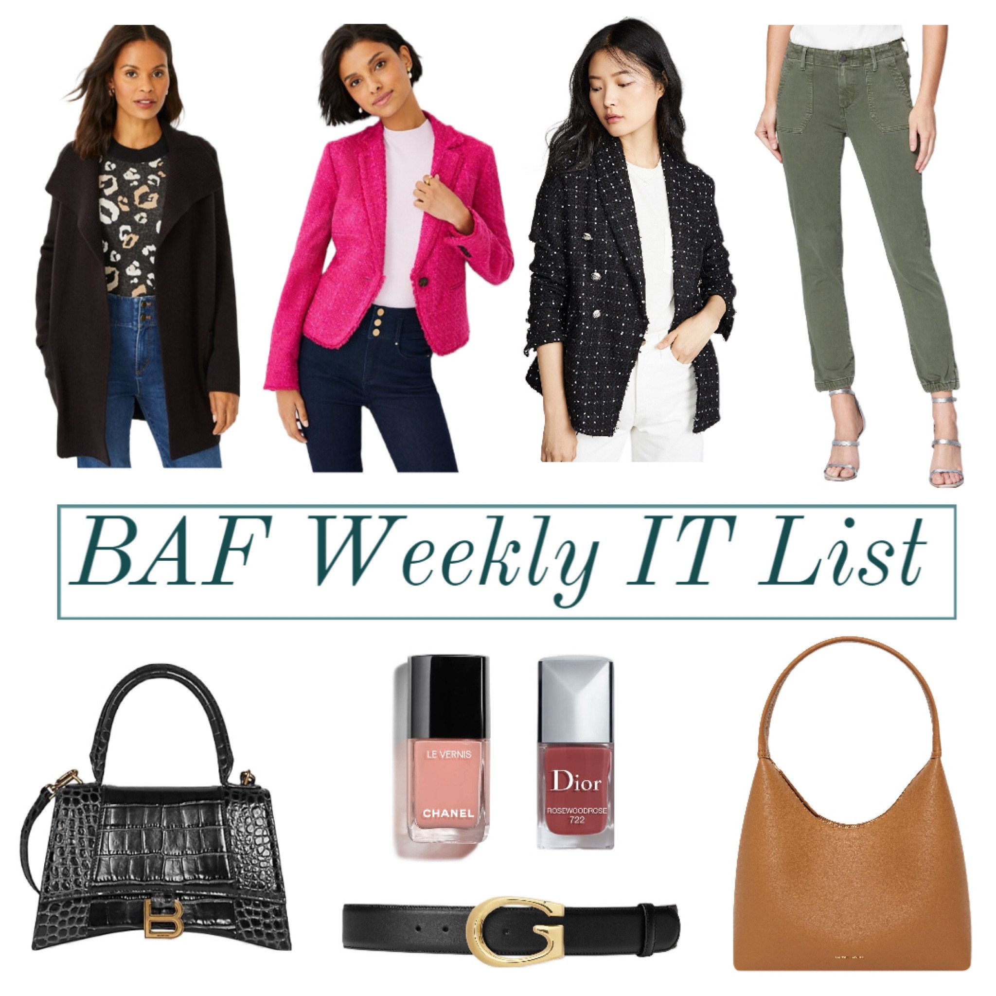 What’s trending for fall this week 🍁❤️ blazers, hobo bags, small top handle bags, fall nail polish, and cozier pieces ❤️❤️❤️

#LTKbeauty #LTKstyletip #LTKitbag