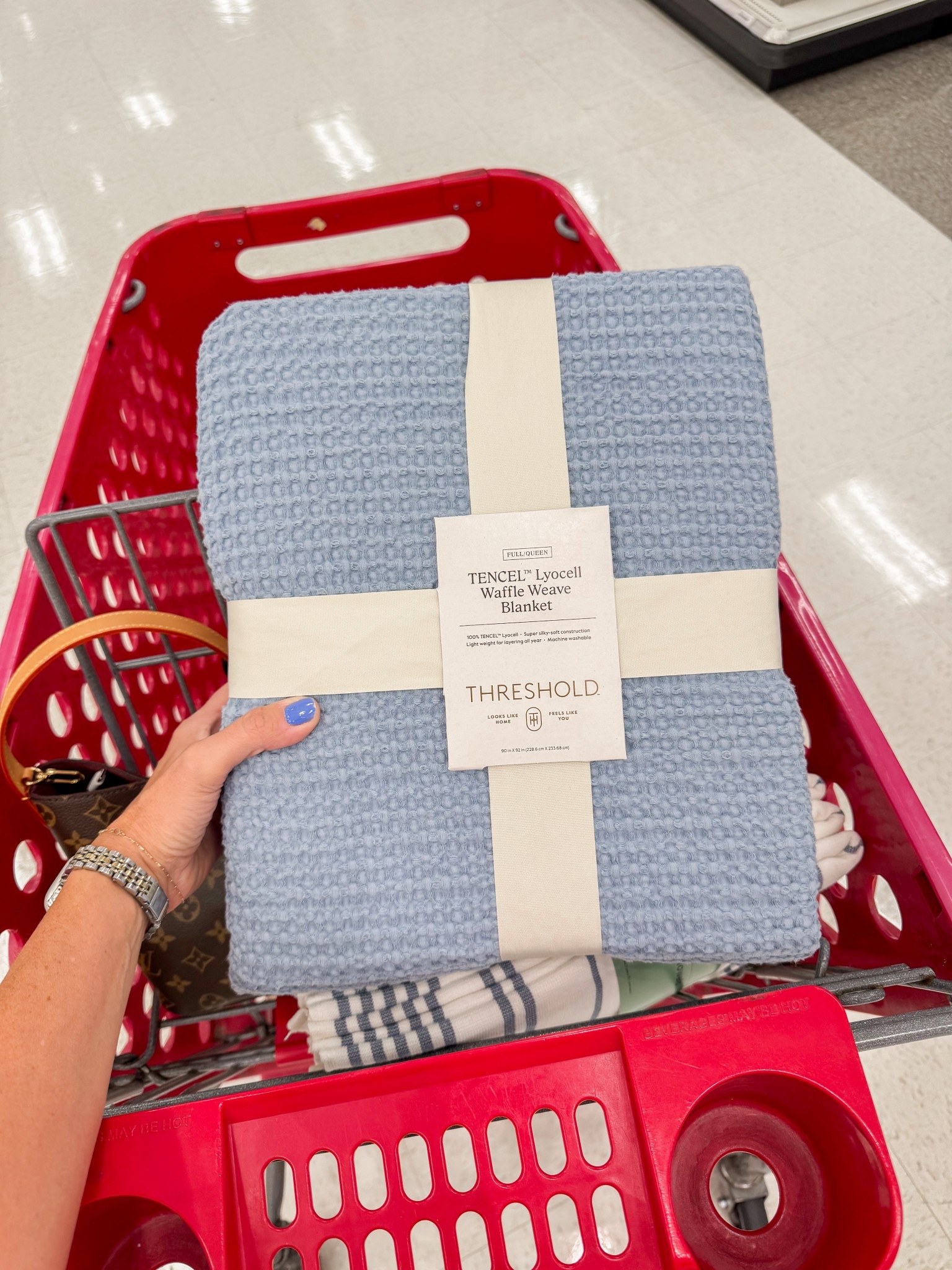 This blanket is gorgeous in person! So soft! 

#LTKHome