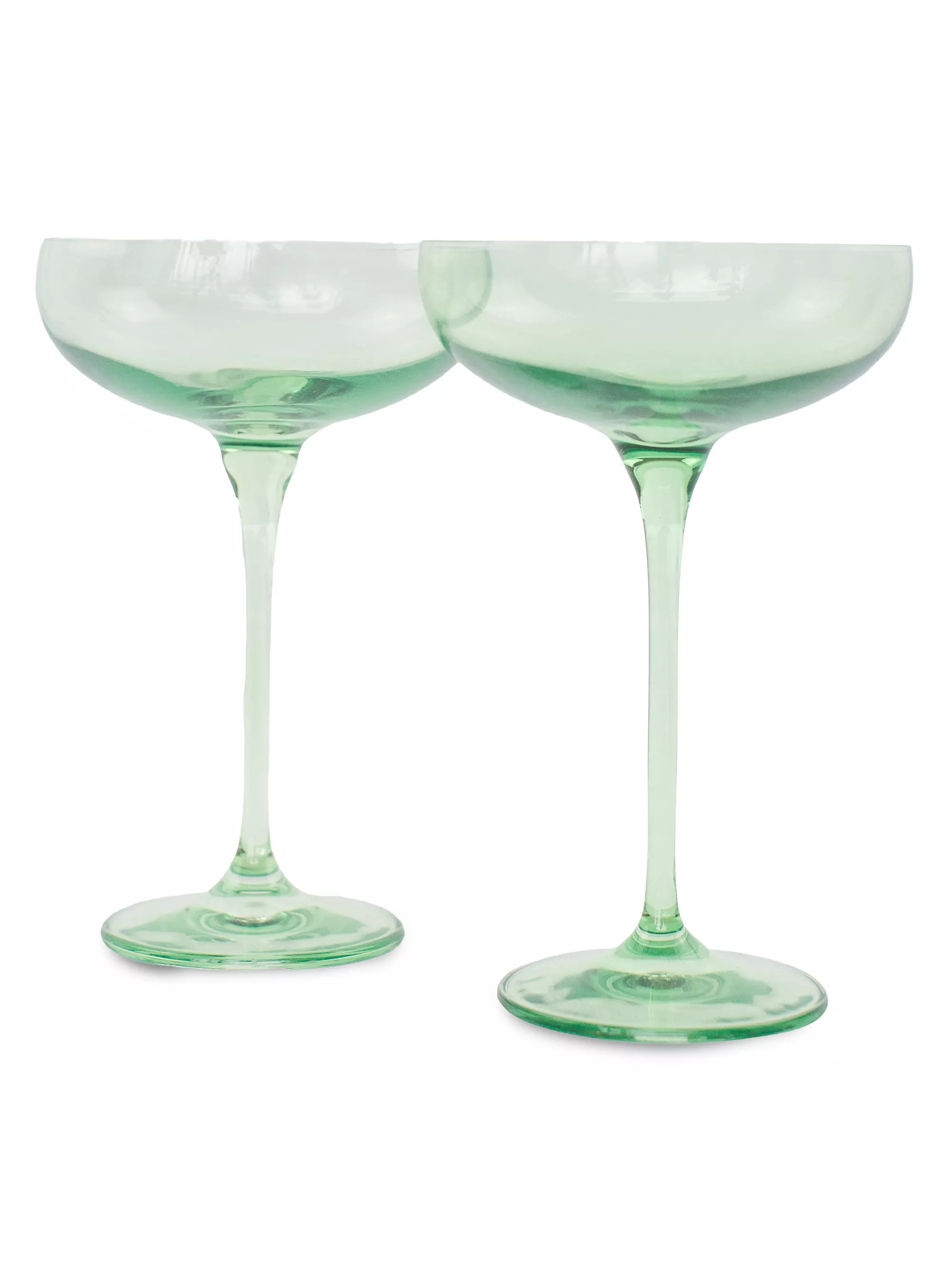 Champagne Coupe 2-Piece Stem Glass Set | Saks Fifth Avenue